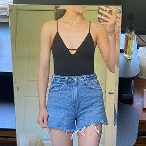 Intimately Free People black ribbed bodysuit